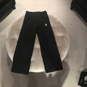 Boys Snow/Ski pants Brand: Spyder, Size: 12, Black